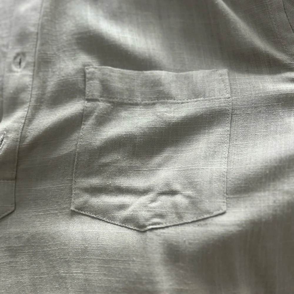 Long sleeve 1/4 button down shirt - Picture 5 of 5